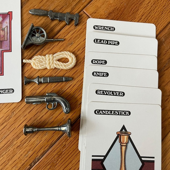 Vintage 90s Clue Parker Brothers Board Game - Picture 6 of 8